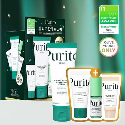 [2025 어워즈] 퓨리토 서울 마이티 밤부 판테놀 크림 100ml 어워즈 한정기획