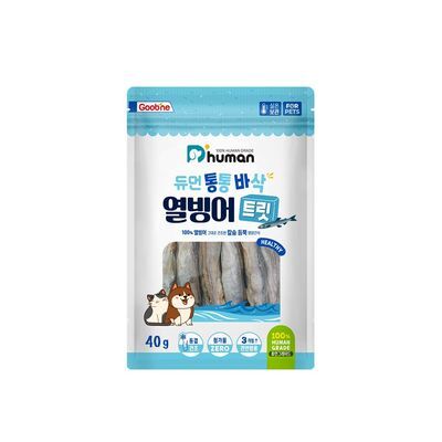 듀먼 통통바삭 열빙어트릿 40g 1팩/3팩/5팩