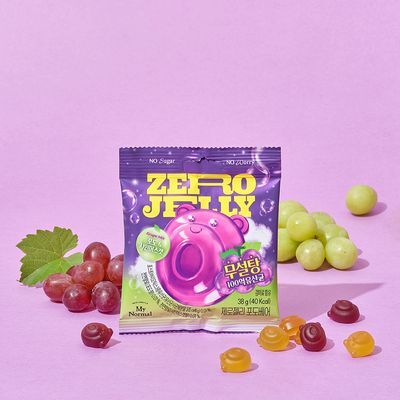 마이노멀 제로젤리 포도베어 38g 8개입 (1BOX)