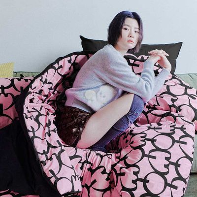 믹스앤매치 디자인 패턴 고밀도 순면 무봉제 사계절 이불베개세트 SS/Q 3컬러
