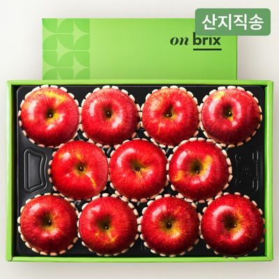 [온브릭스] 사과 선물세트 3.5kg(11-12입/대과)
