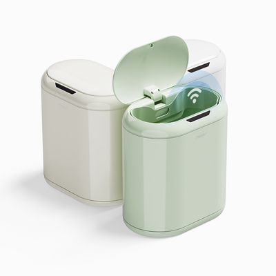 무아스 밀크캔디 자동 센서 휴지통 12L 인테리어 쓰레기통