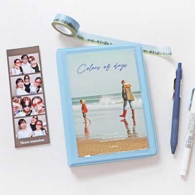 오첵 컬러스오브데이즈 4x6 1단 포토 사진 네컷 앨범