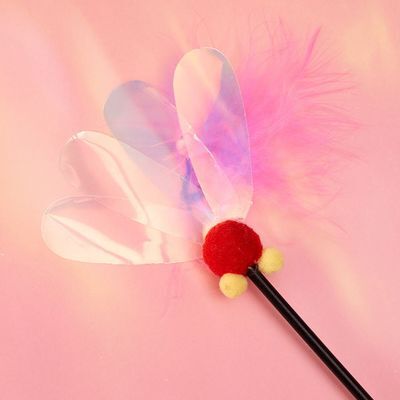 펫프렌즈 사냥의정석 카샤카샤 낚시대 (잉어/앵무새) 고양이 장난감 (온)