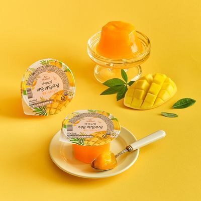 마이노멀 저당 과일푸딩 200g 망고 6개입(1BOX)