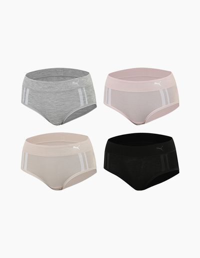 [푸마] 소프트 모달터치 애착팬티 4종 풀세트