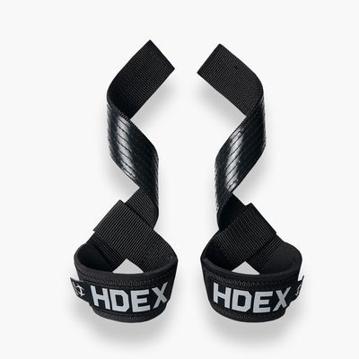 HDEX 짐 리프팅 스트랩 블랙