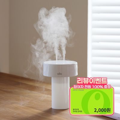 [리뷰이벤트] 알로코리아 미스티에어 무선 무드등 미니 초음파 가습기 AHM5