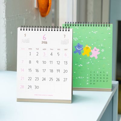 데일리라이크 2026 젤리 베어 데스크 캘린더