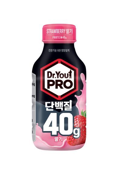 오리온 닥터유프로 단백질드링크 40g 딸기 350ml