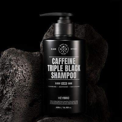 헤이브로 카페인 트리플 블랙 샴푸 500ml