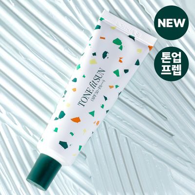 [파데프리/톤보정] 톤핏선 비건 청초 톤업선크림50ml