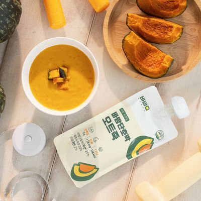 바밤 포켓밀 130g 바밤단호박 오트죽 7개입