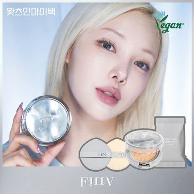 핀브 스모키 크리스탈 매트 쿠션 기획(본품+리필)