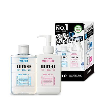 [올인원듀오] 우노 스킨케어 듀오 기획(스킨 200ml+ 로션 180ml)