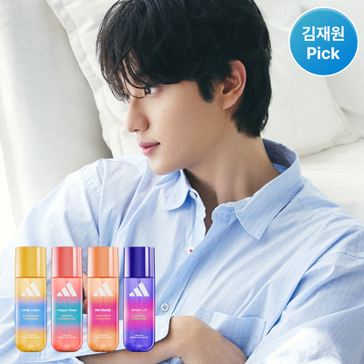 [김재원PICK] 아디다스 바이브 헤어&바디 퍼퓸 미스트 150ml 4종 택1