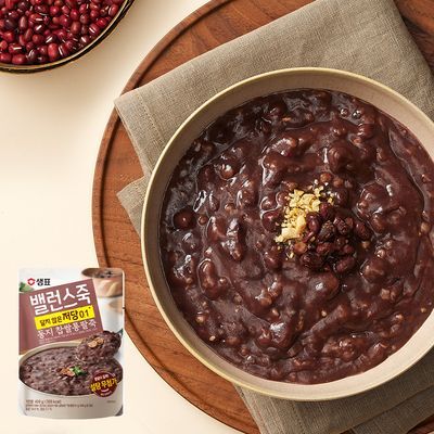 샘표 밸런스죽 420g 동지찹쌀통팥죽