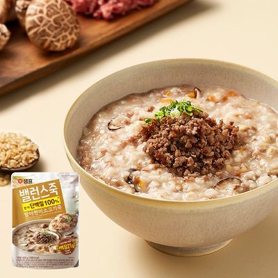샘표 밸런스죽 420g 발아현미소고기죽