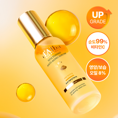 [생기탄력/비타VER] 달바 비타 토닝 안티에이징 스프레이 세럼 8퍼센트 70ml