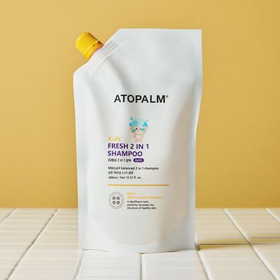 아토팜 키즈 프레쉬 2in1 샴푸 400ml 리필