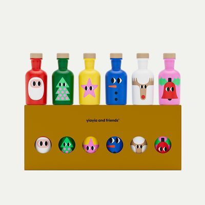 이야이야앤프렌즈 엑스트라버진 올리브오일 50ml 6종 크리스마스 에디션