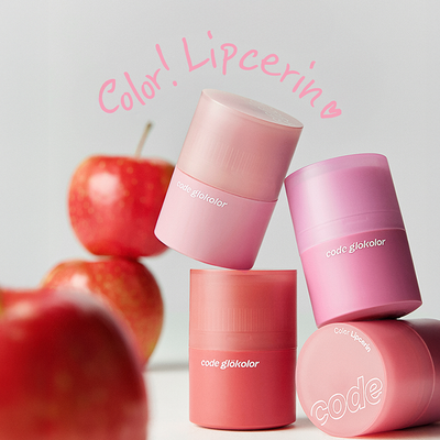코드글로컬러 컬러 립세린 15ml 01 레드 바이트