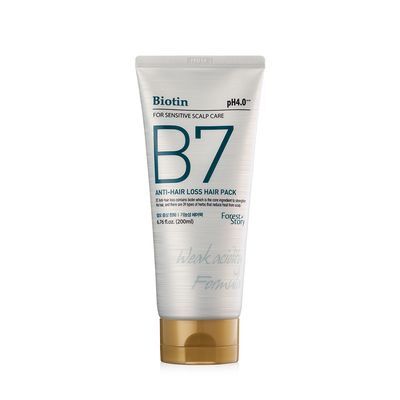 [갓생살다_탈모옴] 포레스트스토리 B7 안티 헤어 로스 헤어팩 200ml