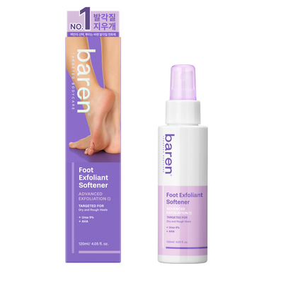 바렌 발각질지우개 풋 소프트너(연화제) 120ml (온)
