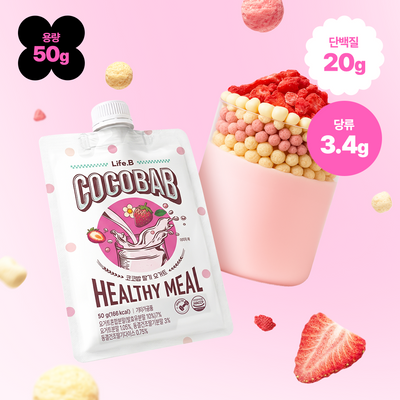 라이프비 코코밥 단백질쉐이크 50g 딸기 요거트