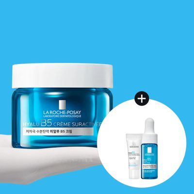 라로슈포제 히알루 B5 수분탄력 크림 50ml 기획 (+3ml+히알루세럼10ml)