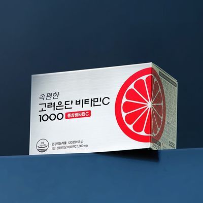 고려은단 속편한 비타민C 1000 중성비타민C 120정 (4개월분)