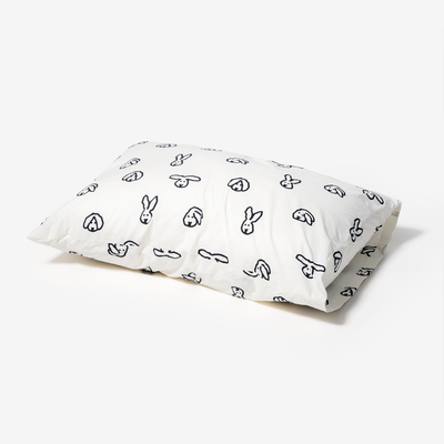 웜그레이테일 알러지방지 버니버니 베개 커버 (2size)
