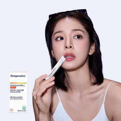 [설인아 PICK] 젠제네틱스 포타슘 칼륨525mg 다이렉트 6포 데이팩 (3일분)