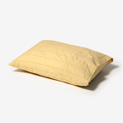 웜그레이테일 알러지방지 타일 샌드 옐로우 베개 커버 (2size)