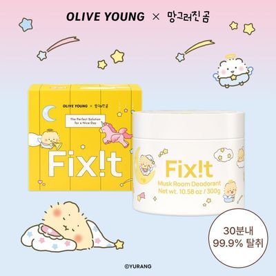 [망곰콜라보] 픽싯 룸데오도란트 탈취제 300g (머스크향/시나몬향)