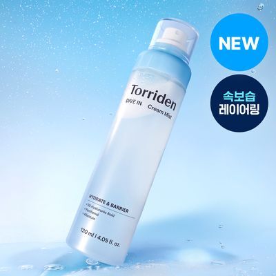 토리든 다이브인 저분자 히알루론산 크림 미스트 120ml
