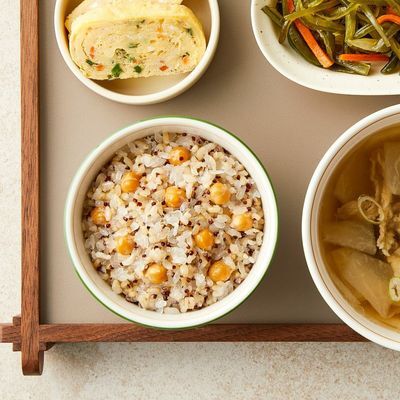 햇반 라이스플랜 병아리콩퀴노아곤약밥 150g