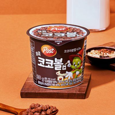 포스트 오곡코코볼 컵 30G