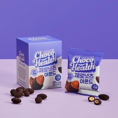 초코헬스 무설탕 제로넛츠 아몬드초코볼 25g