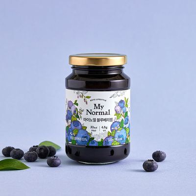마이노멀 저당 블루베리잼 320g