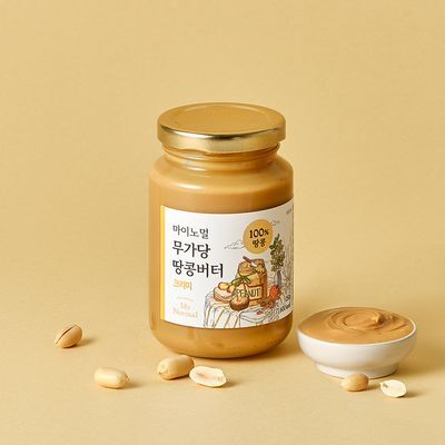 마이노멀 무가당 땅콩버터 크리미 250g