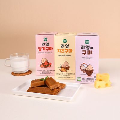 룰루맘 리얼구마 20g 3종 택1(오리지널,딸기,치즈)