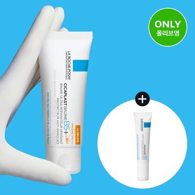 [올리브영 단독] 라로슈포제 시카플라스트 리페어 선크림 40ml 기획 (+시카크림 15ml) 