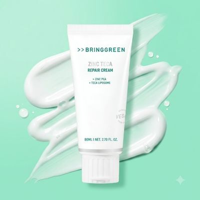 [흔적케어]브링그린 징크테카 리페어 흔적 크림 80ml (콜라보/기획)