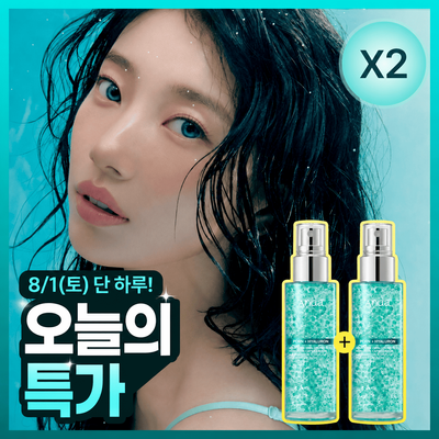 [수지 PICK/한정기획] 아누아 피디알엔 히알루론산 수분 캡슐 미스트 100ml 2입 기획