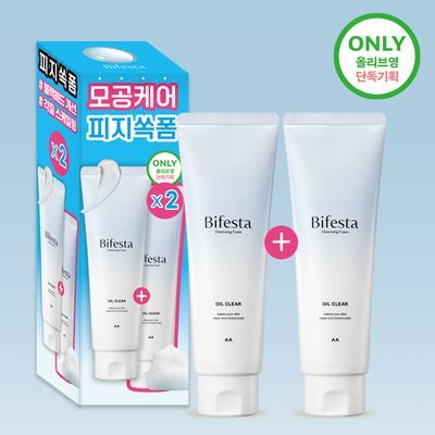  [피지쏙폼] 비페스타 클렌징폼 오일 클리어 더블기획 (130g+130g)