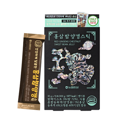한삼인 홍삼밤양갱스틱 10개입(10일분)