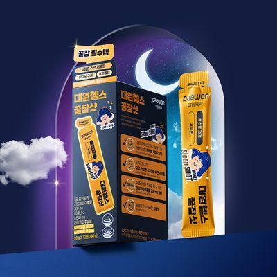 [올영단독/수면 효율증가]대원제약 대원헬스 꿀잠샷 20gX12포 (12일분)