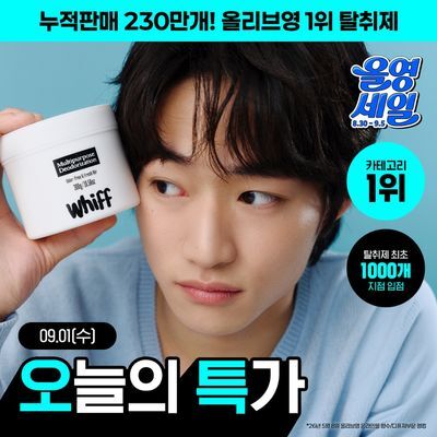 [단독기획세트/재구매율 1위] 위프 고체탈취제 300g+100g 12종