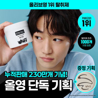[단독기획세트/재구매율 1위] 위프 고체탈취제 300g+100g 14종